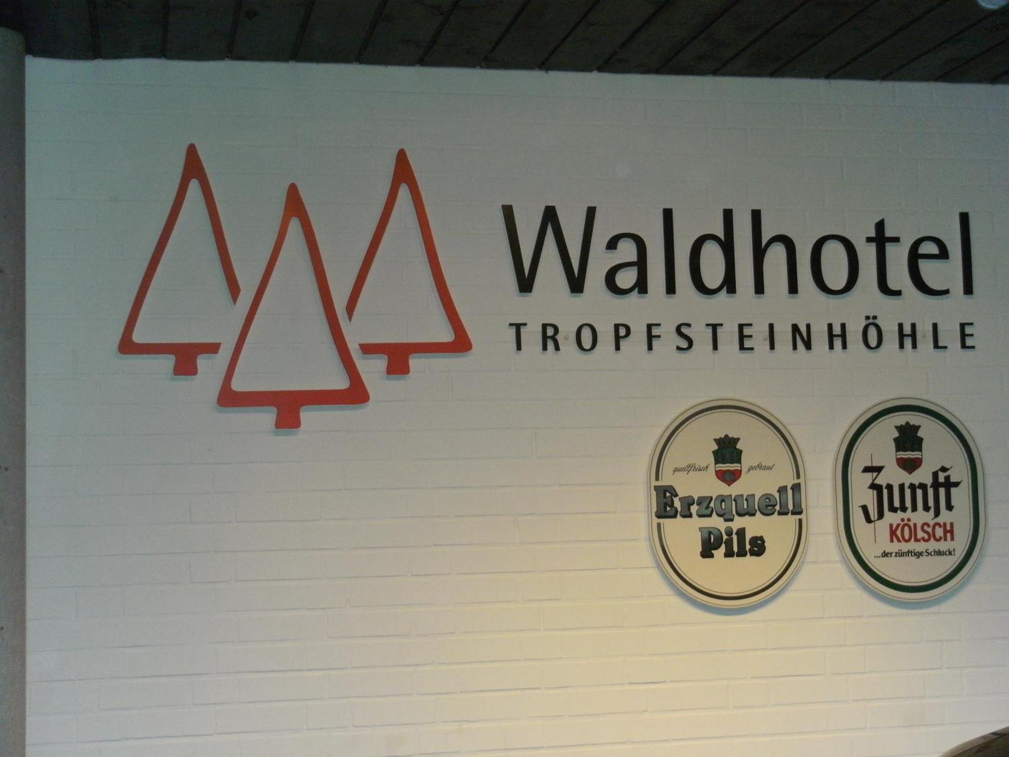 Waldhotel Tropfsteinhoehle Wiehl Buitenkant foto
